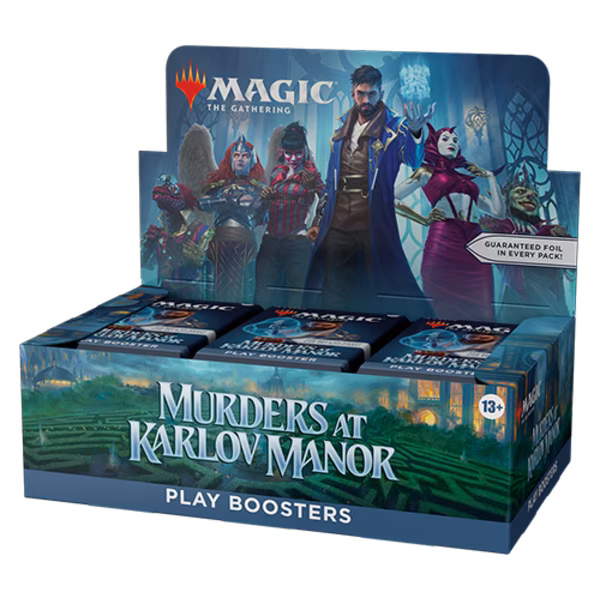 Magic: The Gathering - Sealed - Murders at Karlov Manor - Play Booster Display