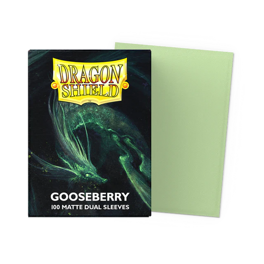 Dragon Shield - Standard Size - Dual Matte Sleeves - Gooseberry