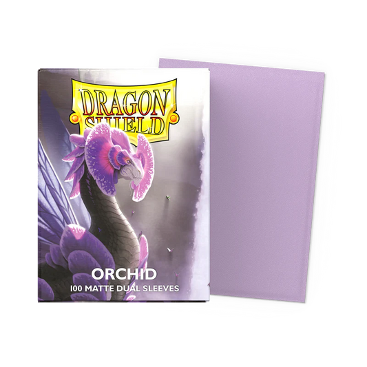 Dragon Shield - Standard Size - Dual Matte Sleeves - Orchid