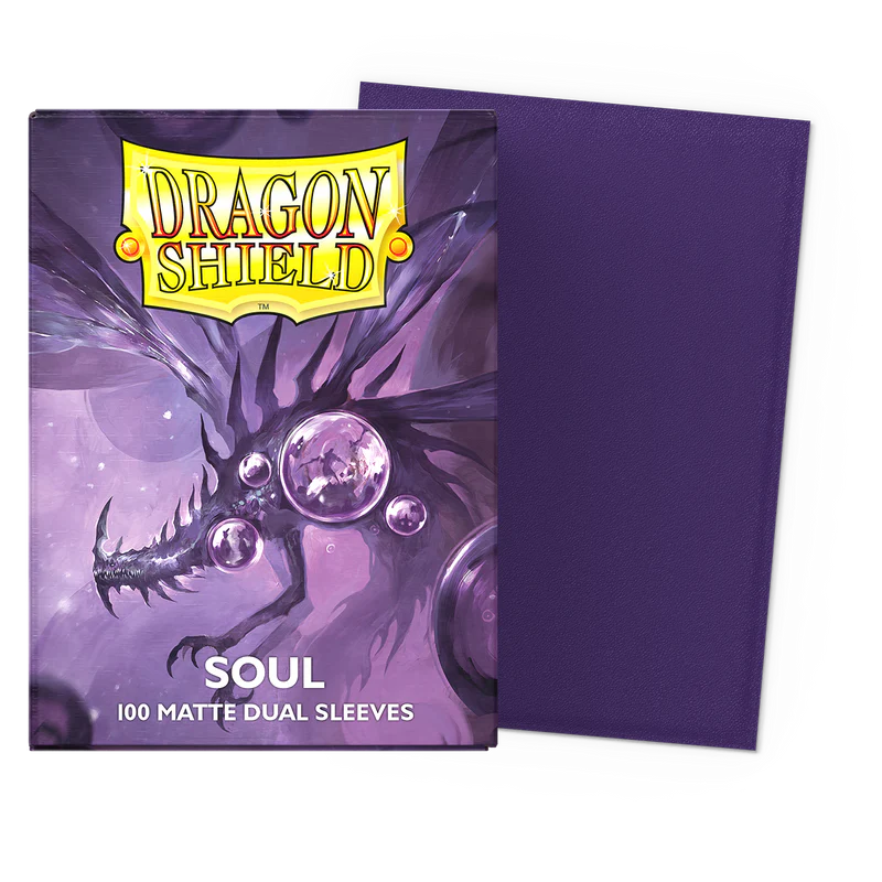 Dragon Shield - Standard Size - Dual Matte Sleeves - Soul