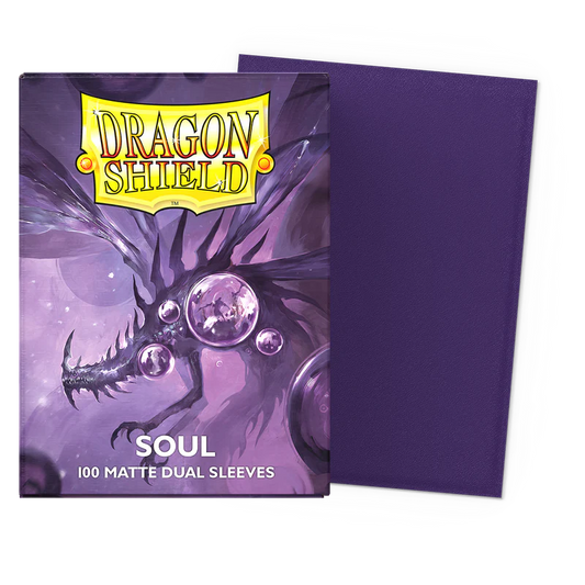 Dragon Shield - Standard Size - Dual Matte Sleeves - Soul