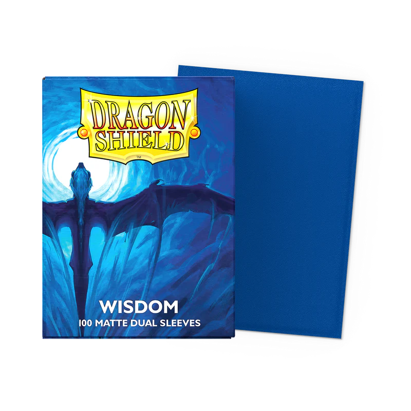 Dragon Shield - Standard Size - Dual Matte Sleeves - Wisdom