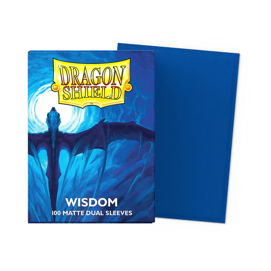 Dragon Shield - Standard Size - Dual Matte Sleeves - Wisdom