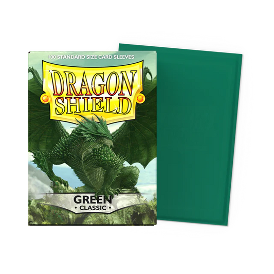 Dragon Shield - Standard Size - Classic Sleeves - Green