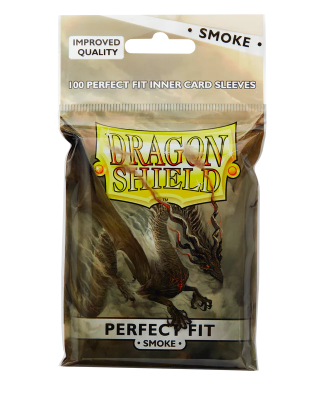 Dragon Shield - Standard Size - Perfect Fit Inner Toploading - Smoke