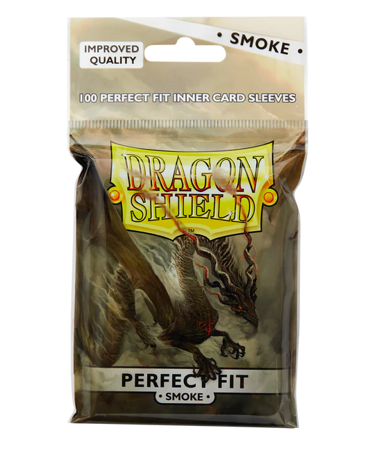Dragon Shield - Standard Size - Perfect Fit Inner Toploading - Smoke