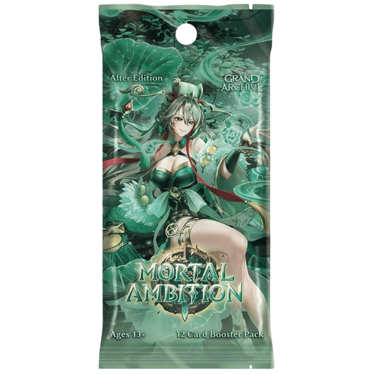 Grand Archive - Sealed - Mortal Ambition Alter - 15 Card Booster pack