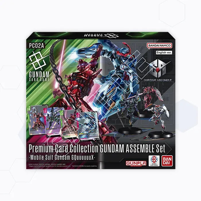 Gundam Card Game - Sealed - Premium Card Collection GUNDAM ASSEMBLE Set - Mobile Suit Gundam GQuuuuuuX