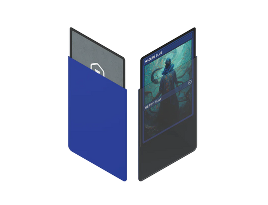 Heavy Play - Standard 100 - CURV Sleeves - Wizard Blue