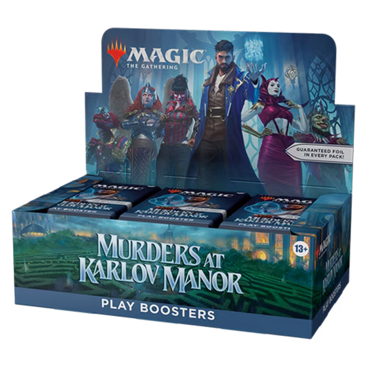 Magic: The Gathering - Sealed - Murders at Karlov Manor - Play Booster Display