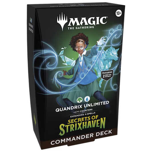 Magic: The Gathering - Sealed - Secrets of Strixhaven - Commander Deck - Quandrix Unlimited
