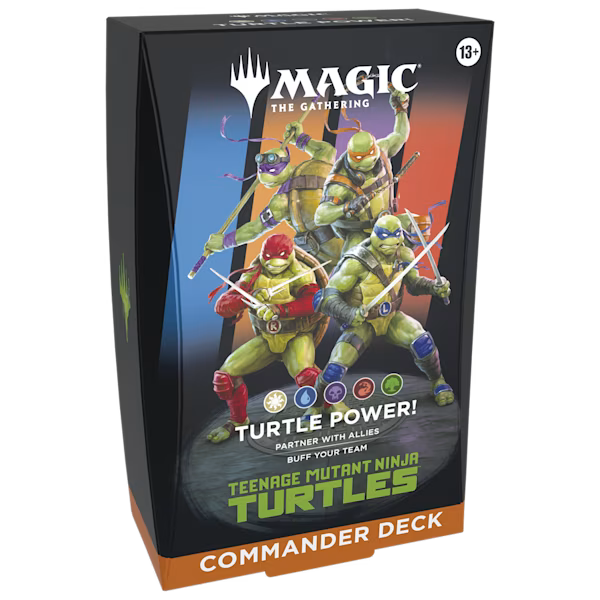 Magic: The Gathering - Sealed - Teenage Mutant Ninja Turtles - Commander Deck - Turtle Power