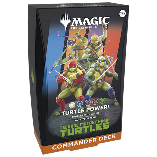 Magic: The Gathering - Sealed - Teenage Mutant Ninja Turtles - Commander Deck - Turtle Power