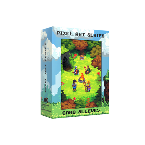 Realm Guard - Standard Sleeves - Pixel Art Series - Campfire