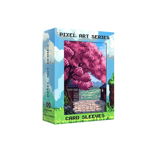 Realm Guard - Standard Sleeves - Pixel Art Series - Cherry Blossom