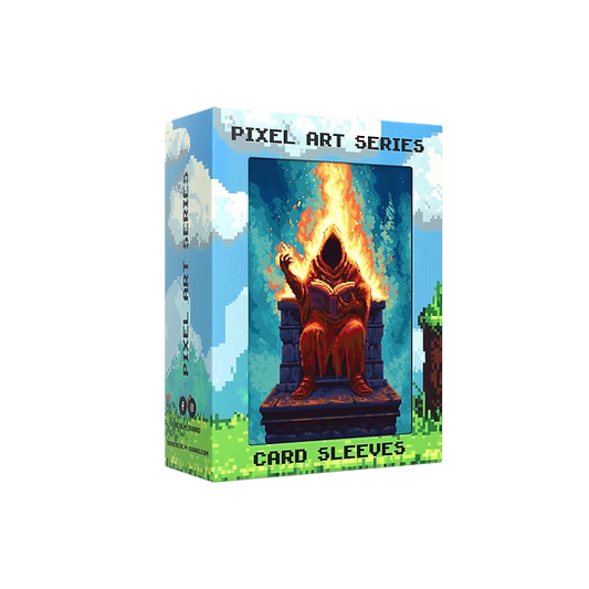Realm Guard - Standard Sleeves - Pixel Art Series - Sorcerer's Tome