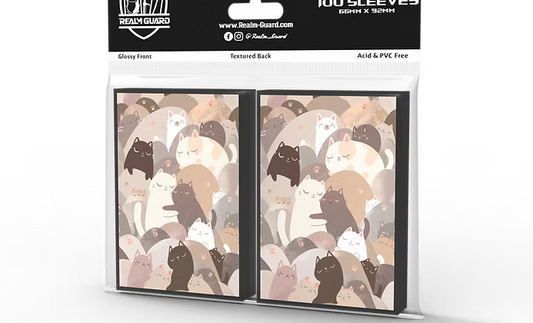 Realm Guard - Standard Sleeves - Regular - Pastel Cats